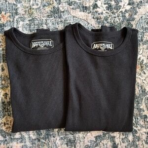 *Set of 2* Waffle Knit Long Sleeves
